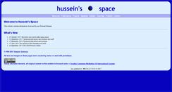 Desktop Screenshot of husseinsspace.com