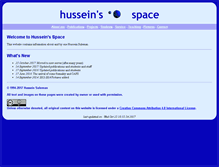 Tablet Screenshot of husseinsspace.com